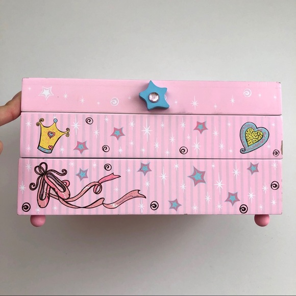 Ballet Jewelry Box Pink Ballerina Hot Focus - Picture 3 of 16